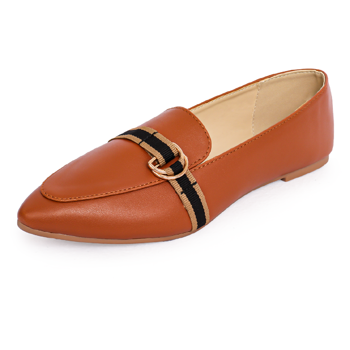 Luciré Women's Pointed Toe Faux Leather Shoes