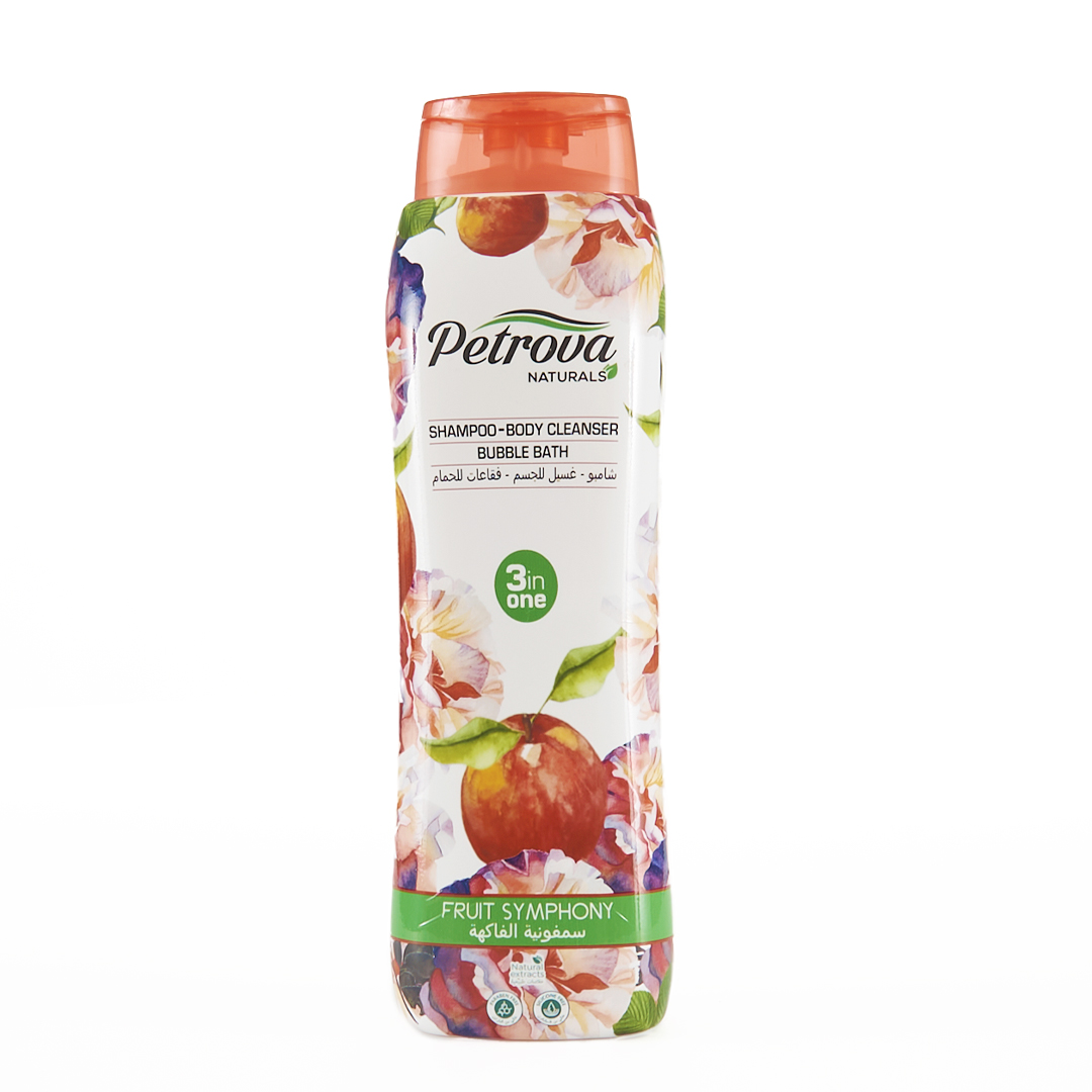 Shampoo-Body Cleanser Fruit Symphony 800 Ml 3 In 1 Petrova