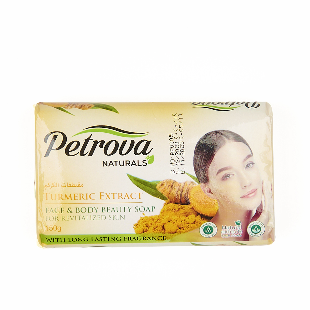 Turmeric Soap - Rejuvenated Skin 150 Gm Petrova