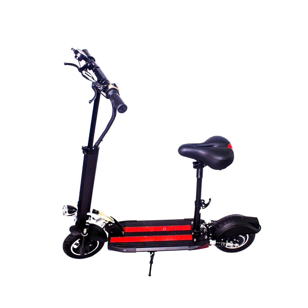 Scooter eléctrico con asiento