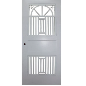 Metal Door Without Glass 3'X7' Semi-French #138 Opens Right