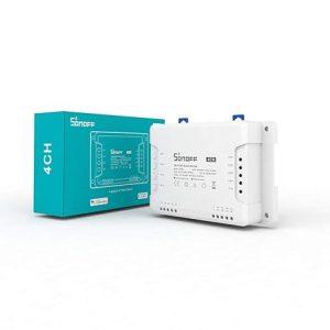 Interruptor Wi-Fi inteligente Sonoff 4 canales 4Chr3 15A