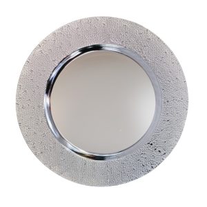 Silver Plastic Plate Holder 3