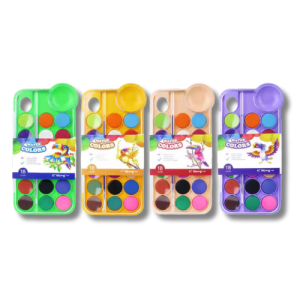 18-color watercolor set