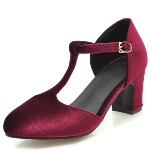 Women's Velvet Heels