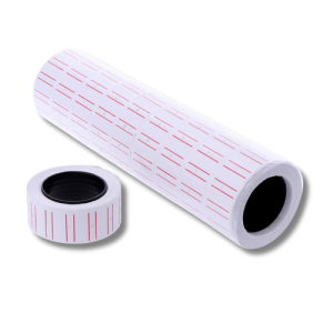 White price tags - 100 pieces