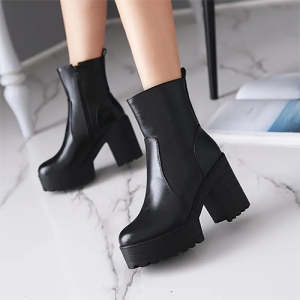 Women's Leather Ankle Boots