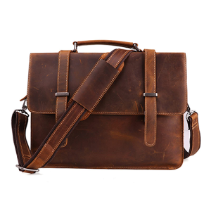Leather Messenger Bag
