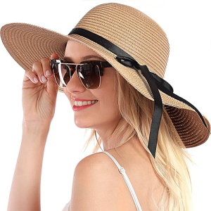 Women's Wide Brim Straw Hat