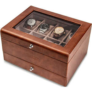 Men's Leather Watch Box
