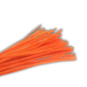 Orange Pipe Cleaner Pack 31 CM