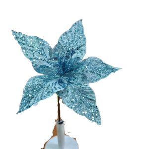 Light Blue Christmas Flower