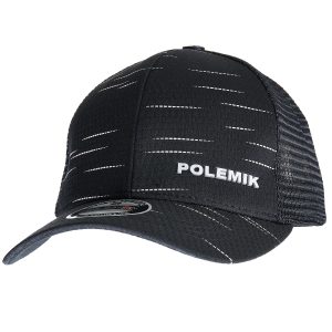 Polemik Trucker Style Cap with Stripes - Polemik