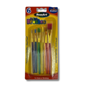 Set of 6 painting brushes