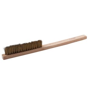 Thin Brass Bristle Jewelry Brush