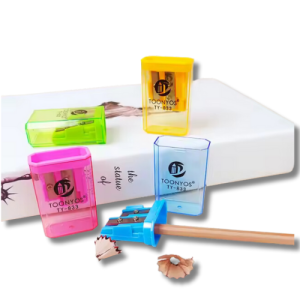 Colored pencil sharpeners