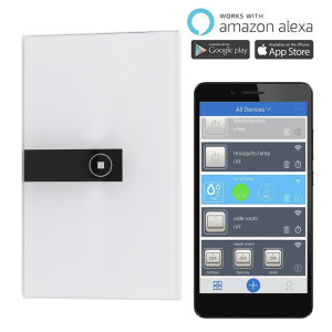 Sonoff Wifi Single Touch Switch Blanco Sin Neutro