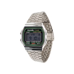 Polemik P-516T Digital Watch with Adjustable Metal Strap
