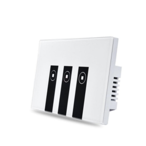 Sonoff Wifi Triple Interruptor Táctil Blanco Sin Neutro