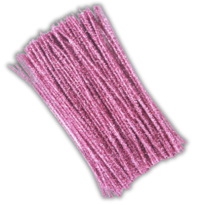 Fuchsia Metallic Pipe Cleaner Pack 31CM