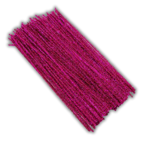 Dark Fuchsia Metallic Pipe Cleaner Pack 31CM