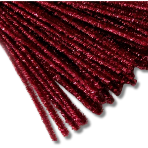Red Metallic Pipe Cleaner Pack 31CM