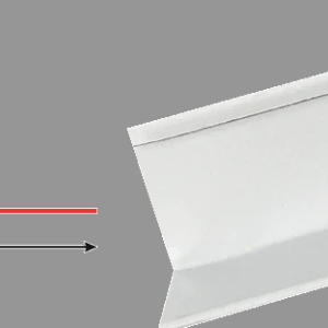 White Galvanized Angle 12' for Panatex Suspended Ceiling