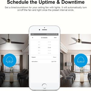 Sonoff Ifan04L Wifi Ceiling Fan and Light Switch