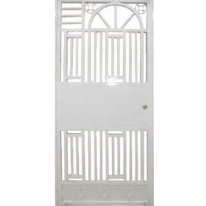Metal Door Without Glass 3'X7' Semi-French #148 Opens Left